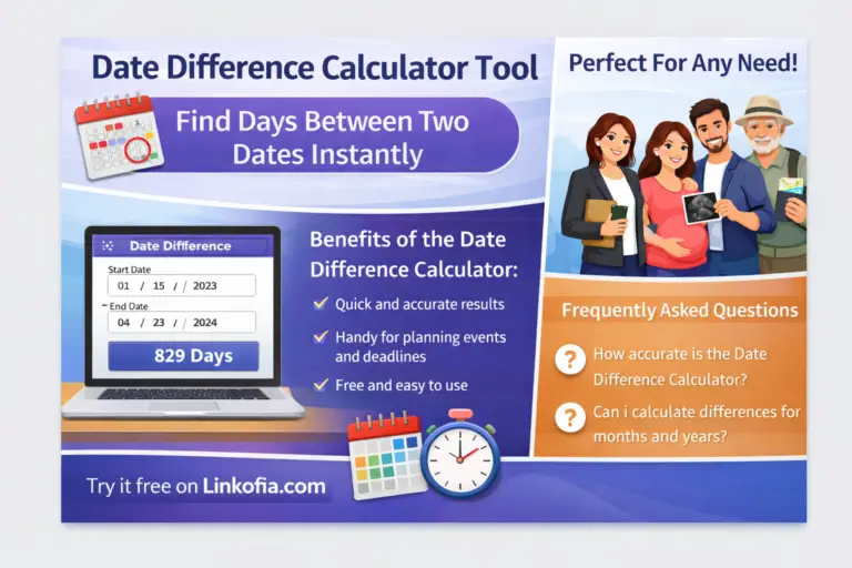 Date Difference Calculator